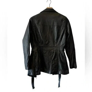Leather Jacket Jacqueline Ferra Vintage Soft and Comfortable Genuine Size Medium